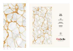 กระเบื้องพอร์ซเลนเคลือบเงาพรีเมียม ขนาด 24x48 นิ้ว ผิวเงาสูง รูปแบบขนาดใหญ่ สำหรับตกแต่งผนังและพื้น ดีไซน์ทันสมัย - Product Image 4