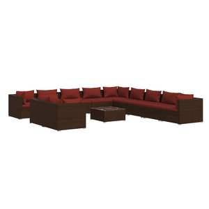 Conjunto de Muebles de Jardín Rectangulares Modulares Modernos para Patio y Recreación al Aire Libre - Product Image 2