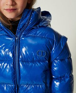 Chaqueta Acolchada Formal Negra de Alta Calidad con Logotipo Personalizado OEM, Chaqueta Impermeable y Cortavientos para Hombre y Mujer, para Mantener el Calor en Invierno - Product Image 2