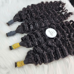 ผมแท้เวียดนาม GUGU HAIR สีดำแบบเป็นมัด 100% เกรดเวอร์จิ้น น้ำหนัก 100 กรัม ยาว 18 นิ้ว ผมหยิกแบบพม่า สำหรับทุกสี - Product Image 2