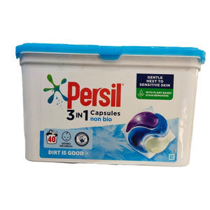 Cápsulas de detergente para ropa a granel, 60 cápsulas premedidas, Persil, perfectas para lavandería familiar o uso a granel - Product Image 6