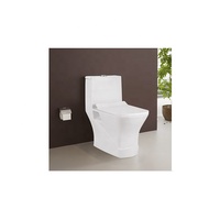 WC monobloc en céramique de qualité supérieure, le plus vendu en usine, avec réservoir encastré, blanc uni, moderne, pour villa
