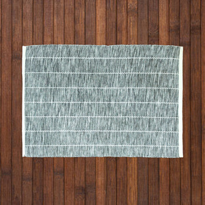 High End 100% Cotton Yarn Dyed Woven Ribbed Placemat Premium Soft Durable Heat Resistant Dining <b>Table</b> <b>Mat</b> Kitchen <b>Table</b> <b>Mat</b> - Product Image 4