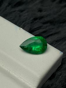 Esmeralda Verde Natural de 2.19 Quilates, Certificada por IGI, Corte Pera, Gema Suelta, Origen Rajasthan, GEMS INTERNATIONAL - Product Image 5