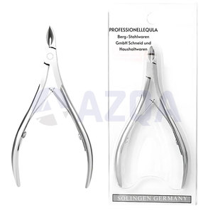 Cortacutículas y cortaúñas de acero inoxidable con mandíbula de precisión para manicura, pedicura y cuidado de uñas. - Product Image 6