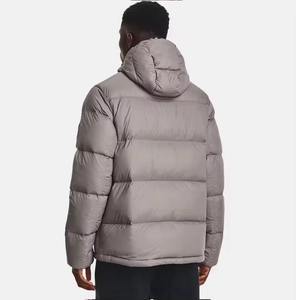 Custom logo Puffer <b>Jacket</b> <b>for</b> <b>Men</b> Warm Waterproof <b>Jacket</b> Oversize Casual Stand Collar Coat Down Winter <b>Jacket</b> <b>Men</b> - Product Image 5