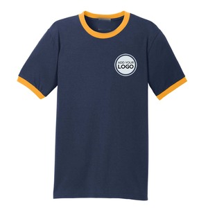 เสื้อยืดผู้ชายแบบยูนิเซ็กซ์ แบรนด์ส่วนตัว โลโก้สั่งทำระดับพรีเมียม - Product Image 6
