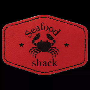 Genuine Leather <b>Patches</b> for Apparel Custom Embossed Logo Labels for Caps <b>Jackets</b> Bags Bulk Supplier - Product Image 4
