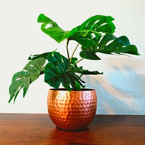 Jarrón de Metal Dorado para Flores, Maceta Decorativa Vintage para el Hogar, Florero para Mesa de Sala de Estar, Centro de Mesa, Decoración de Oficina - Product Image 4