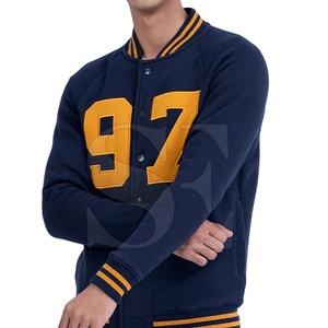 Meilleures ventes Veste universitaire pour hommes de style High Street Toile de haute qualité avec col montant Hiver Prix de gros à bas prix - Product Image 2