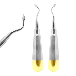 Élévateurs radiculaires manuels Bernard en acier inoxydable de haute qualité, certifiés CE, fabricant d'instruments d'extraction dentaire, Pakistan - Product Image 1