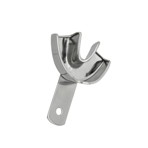 Bandejas de Impresión Dental de Acero Inoxidable Hechas a Mano en Pakistán - Bandejas Reutilizables de Alta Calidad con Agarre Ergonómico y Perforadas para Prótesis Dentales - Product Image 2