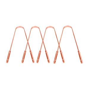 Copper Tongue Scraper Pure Copper Tongue Cleaner Ayurvedic Tongue Scraper Metal Tongue Cleaner U Shape Tongue Scraper Oral Hygie - Product Image 1