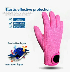 Guantes de buceo térmicos de neopreno de 5 mm, antideslizantes, para agua fría, para hombres, mujeres, adultos, guantes de buceo premium al por mayor. - Product Image 3