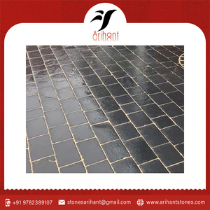 Piedra Caliza Negra de Kota para Revestimiento de Paredes de Baños, Cocinas y Salas de Estar en Villas Modernas y Decoración de Interiores - Product Image 6