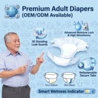 Fabricant de couches pour adultes en gros, super absorbantes, jetables, pour l'incontinence, avec logo personnalisé, OEM, ODM, couches japonaises SAP
