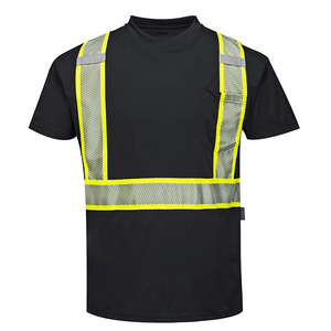 Reflective Safety Construction Clothing TrafficTop <b>T</b>-<b>Shirt</b> with Reflective Tape Work Wear <b>Shirt</b> safety <b>t</b> <b>shirts</b> - Product Image 3