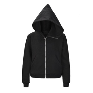 Sweat-shirt à capuche surdimensionné en molleton 100 % coton de qualité supérieure, brodé, à séchage rapide, idéal pour l'hiver - Product Image 1