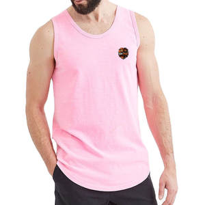 Camiseta sin mangas informal para hombre, perfecta para actividades al aire libre de verano, gimnasio o estilo urbano, con tela suave y un look moderno. - Product Image 4