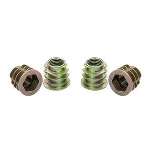 Tuercas y Pernos de Acero Inoxidable Pulido de Alta Calidad al por Mayor, Tuercas Hexagonales con Inserto Niquelado y Zincado Amarillo, ISO Métrico, Vietnam - Product Image 3