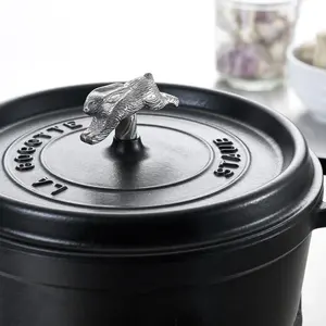 Statue d'animal abstraite artistique en métal, décoration haut de gamme, sculpture d'animal en métal faite à la main, sculpture moderne polie - Product Image 2