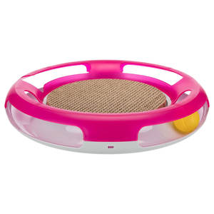 Race & Scratch <b>Cat</b> Toy 37 cm Plastic <b>Cat</b> <b>Tree</b> & <b>Scratcher</b> - Product Image 1