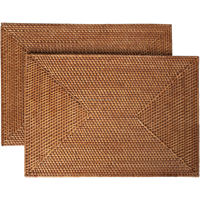 Sets de table en bambou faits à la main, écologiques, traditionnels, bohèmes, personnalisés, multifonctionnels, accessoires de table à manger naturels, carton