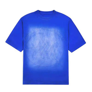 Camiseta de Moda con Efecto Desgastado por el Sol, Atuendo Informal, Camiseta Transpirable con Efecto Desgastado por el Sol - Product Image 3