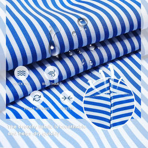 Pantalones Cortos Deportivos para Hombre de Alta Calidad, 100% Algodón, Transpirables, de Secado Rápido, Resistentes al Viento, Ecológicos, con Estampado Hawaiano, para Natación - Product Image 5