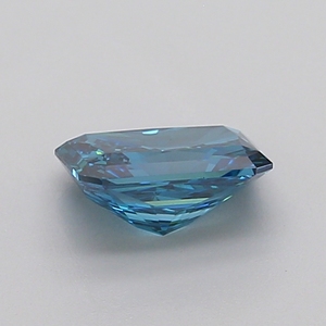 Diamant bleu vif fantaisie de 1,29 carat, taille radiant – Clarté VS1 – Diamant bleu vif fantaisie de luxe, taille radiant – EX/EX/EX - Product Image 4