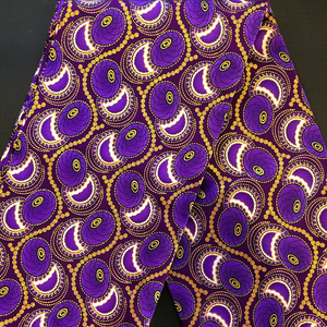 Tela de Algodón Clásica con Estampado Africano Ankara para Confección de Ropa, Vestidos y Moda, por Hitjem Export Island Supplier - Product Image 1