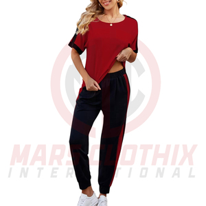 Conjunto deportivo de verano para niñas, tela elástica transpirable, ropa deportiva para entrenamiento, fitness y ejercicio, conjunto deportivo para mujer, más vendido. - Product Image 4