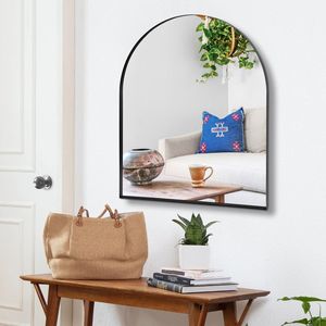 Specchio Moderno Nero da 30 x 36 Pollici con Cornice in Metallo Profondo per Camera da Letto, Soggiorno, Ingresso - Product Image 3