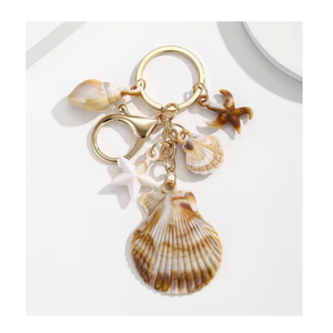 Llavero con diseño de concha inspirado en el océano para venta al por mayor, al por menor y distribución - Product Image 2
