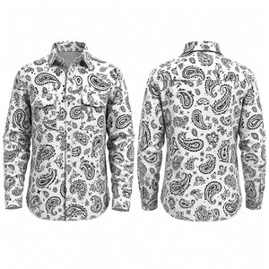 Hot Sale EN 11612 NFPA 2112 Button Two Tone Long Sleeve CAT2 Welder FRC <b>Welding</b> FR Breathable Twill Yarn Dyed <b>Shirt</b> - Product Image 1