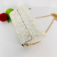 Bolso de Mano Tipo Clutch, Estilo Moderno, Antiguo y Vintage, para Bodas, Marca Sam Global Export, Chapado en Oro, Aluminio Pulido, Forma Personalizada