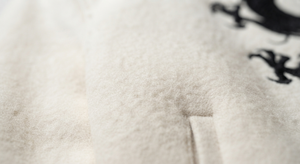Blouson Bomber Décontracté pour Homme Hiver, Broderie Dragon Chinois, 100% Coton Éponge, Fermeture Éclair, Capuche, Poche Kangourou Avant - Product Image 4
