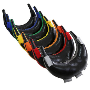Sac de frappe en cuir PU noir pour entraînement de fitness à domicile avec construction durable et design robuste - Product Image 1