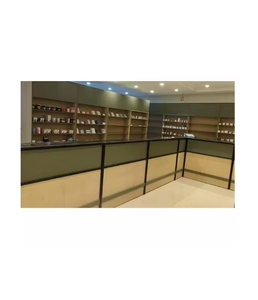 Modern Eyewear Store Interior Design Premium Smart <b>Lighting</b> Elegant Spectacle Display Units Wall Mounted Furniture - Product Image 1