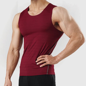 Summer Fit Men <b>Compression</b> Vintage Athletic Outdoor Custom Heavyweight Material Stretchable Gym Wear Tank Top Blank Jersey - Product Image 1