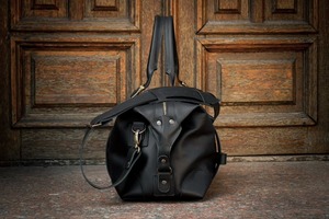 กระเป๋าเดินทางหนังแท้คุณภาพส่งออก สไตล์วินเทจ สำหรับวันหยุดสุดสัปดาห์  แบบ unisex น้ำหนักเบา ความจุมาก พร้อมซิป ขายส่ง - Product Image 3