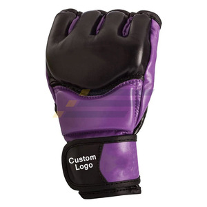 Guantes de Grappling de Cuero MMA de Diseño Personalizado de Primera Calidad para Gimnasio, Boxeo, Entrenamiento de Combate Profesional por REBIRTH ATHLETIC - Product Image 1