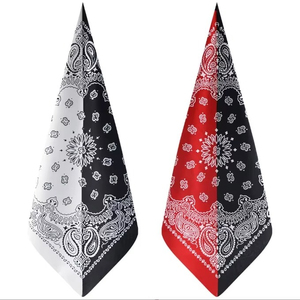 Cotton Satin <b>Scarf</b> Bandana Custom Print Unisex Multifunctional Breathable High Quality for Women Street Style Casual Head <b>Scarf</b> - Product Image 3