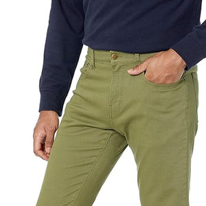 กางเกงยีนส์ทรงตรงผู้ชายสไตล์คลาสสิก ลำลอง สตรีทแฟชั่น ทรงเข้ารูป สีฟ้าฟอก ใส่ได้ทั้งฤดูร้อนและฤดูหนาว ระบายอากาศได้ดี ดีไซน์ย้อนยุค - Product Image 3