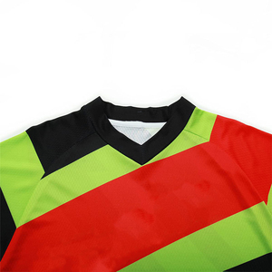 Maillot de course unisexe à manches longues en polyester respirant de haute qualité, design personnalisé, séchage rapide, pour moto et motocross, toutes saisons - Product Image 3