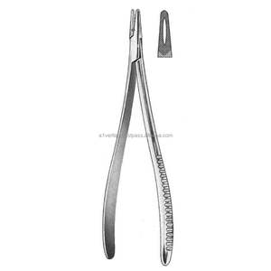 Portaagujas de Acero Inoxidable de Alta Calidad A-1 VERITAS Crile de 15 cm, Juego de Instrumentos Quirúrgicos Reutilizables |   Kit de Sutura Kitmedic - Product Image 1