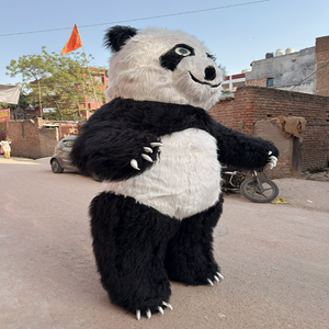 Costume de Mascotte Panda Gonflable Premium SHIVA TAILOR, Tenue Personnalisée de Personnage Animal pour Adultes, Unisexe, Événements, Promotions, Scène - Product Image 3