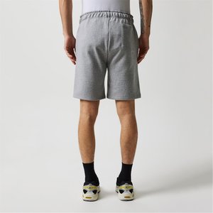 Shorts pour hommes gris imprimé camouflage, taille mi-haute, fermeture élastique, style décontracté, 100% coton, impression par sublimation, anti-UV, devant - Product Image 5