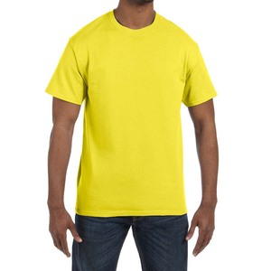 T-shirt unisexe de qualité supérieure, couleur unie, écologique, col rond, manches courtes, coupe classique, tendance, prix de gros, pas cher, pour hommes - Product Image 1