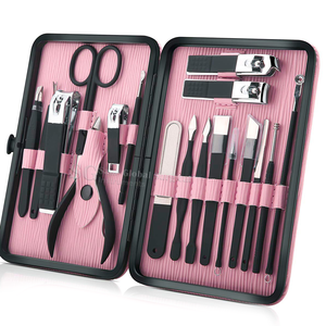 Kit de manucure et pédicure en acier inoxydable de qualité supérieure pour adultes - Design classique avec lime à ongles, ciseaux et coupe-ongles - Product Image 6